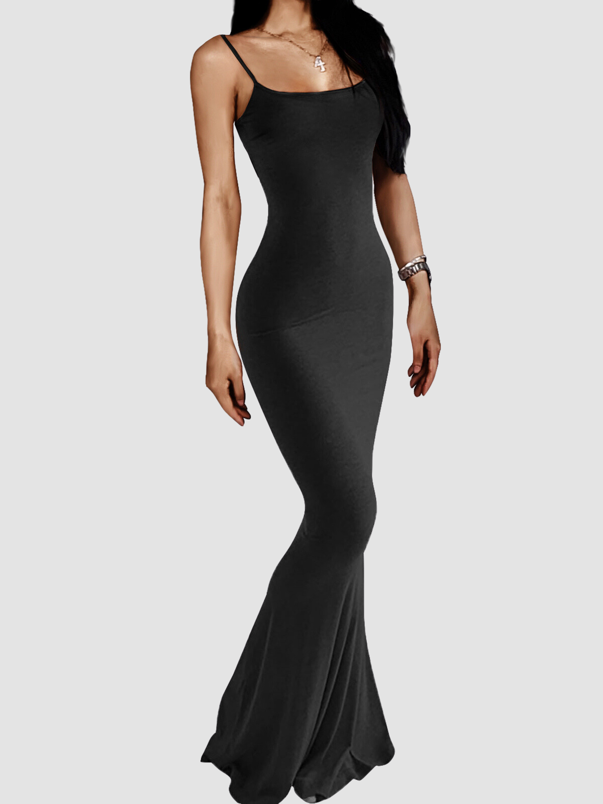 Women's Casual Lounge Slip Long Dress Sexy Sleeveless Backless Bodycon Maxi Dresses 2023 Summer Slim Elegant-AnotherChill