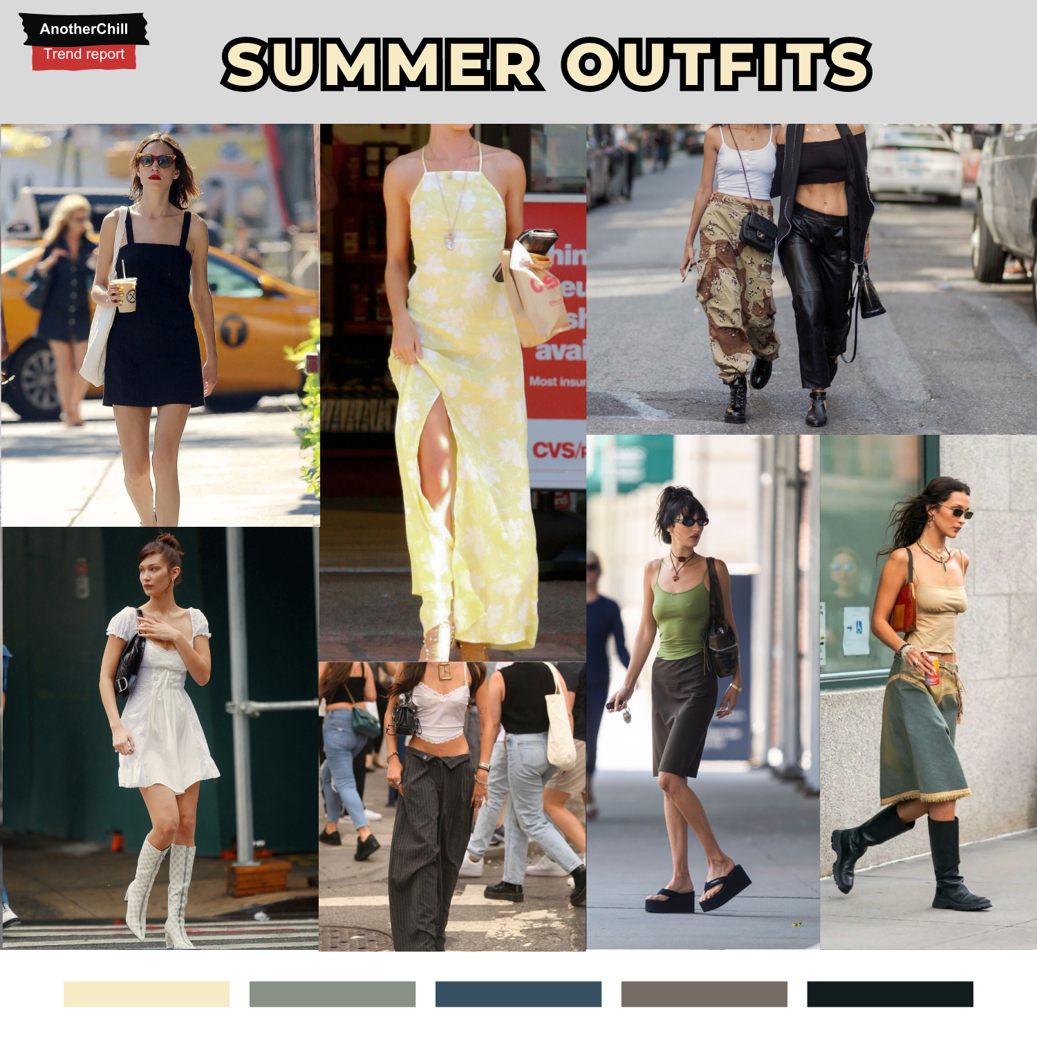 Stylish summer hot sale fashion style